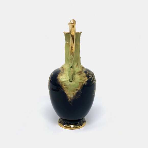 Antique Hand Painted Austrian Vase - Picture 5 of 11